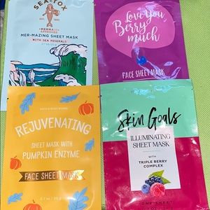 bath and body works face mask bundle